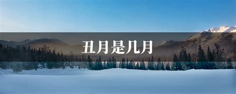 丑月是幾月|丑月是农历几月份？